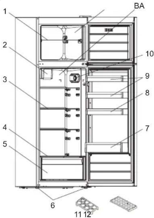Orima ORA-342-W - DESCRIPCIÓN DEL APARATO - 1