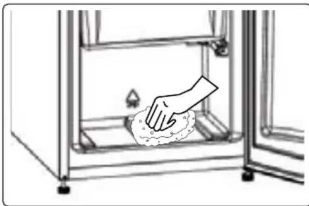 Orima ORA-18541-W - Freezer defrosting process - 1