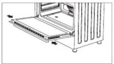 Orima OR-960-XE - Cleaning And Maintenance Of The Oven's Front Door Glass - 1