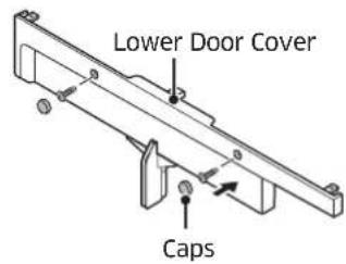 Dacor RAC18AMRHSR - Lower Door Cover - 1
