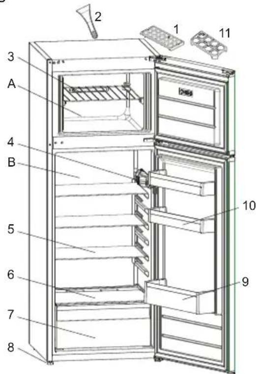 Orima ORA-232-W - DESCRIPCIÓN DEL APARATO - 1