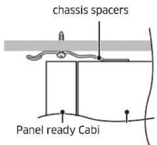 Dacor RAC24AMLHSR - Securing the Refrigerator - 3