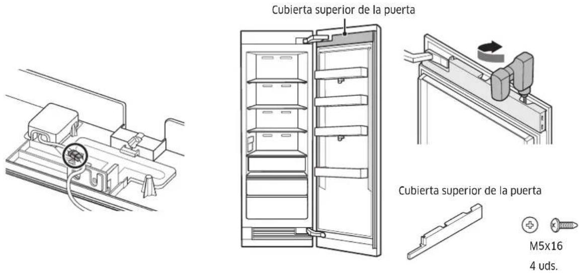 Dacor RAC24AMLHMS - Cubierta superior de la puerta - 1