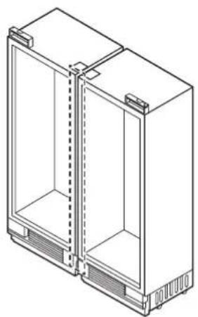 Dacor RAC24AMLHMS - Reposicionar los separadores centrales del chasis - 1