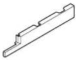 Dacor RAC36AMRHMS - Retirar la cubierta superior de la puerta, placa de protección - 2