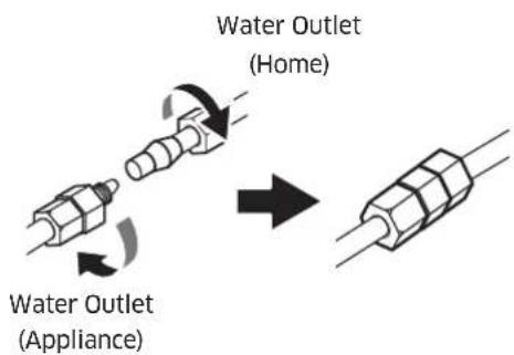 Dacor RAC18AMLHSR - Connecting the Water Line - 2