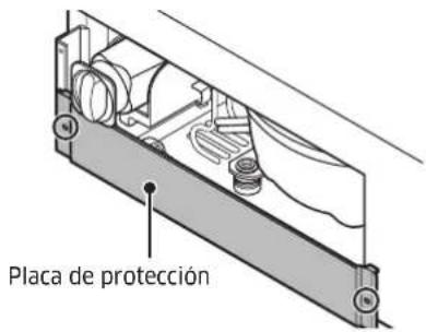 Dacor RAC18AMLHSR - Colocar la placa de protección - 1
