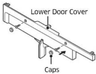 Dacor RAC30AMLHSR - Lower Door Cover - 1