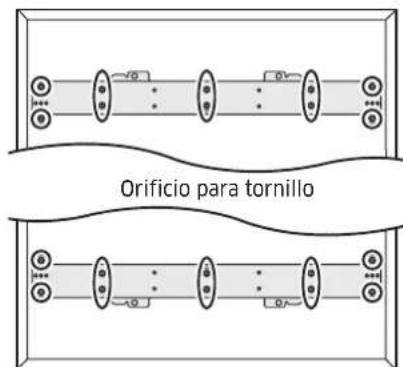 Dacor RAC18AMRHMS - Colocar los soportes del panel personalizzato de la puerta - 1