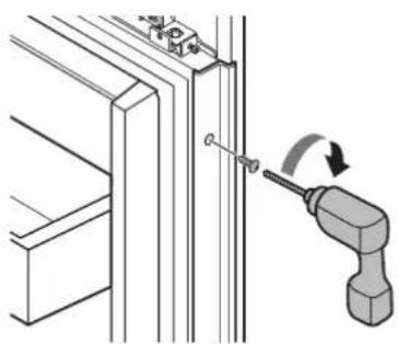 Dacor RAC18AMRHMS - Attaching the Panel to the Door - 4