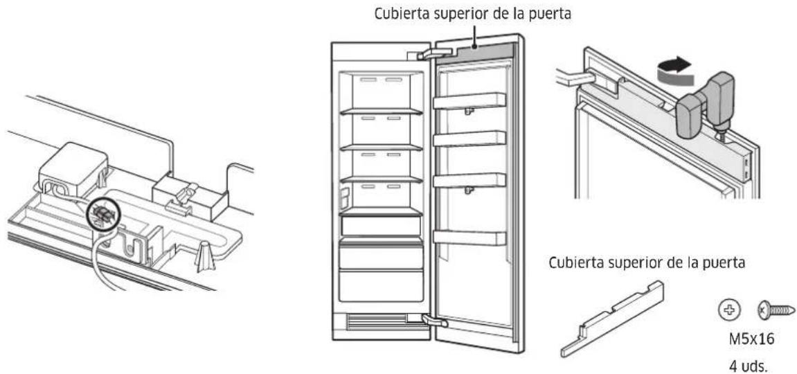 Dacor RAC24AMRHMS - Cubierta superior de la puerta - 1