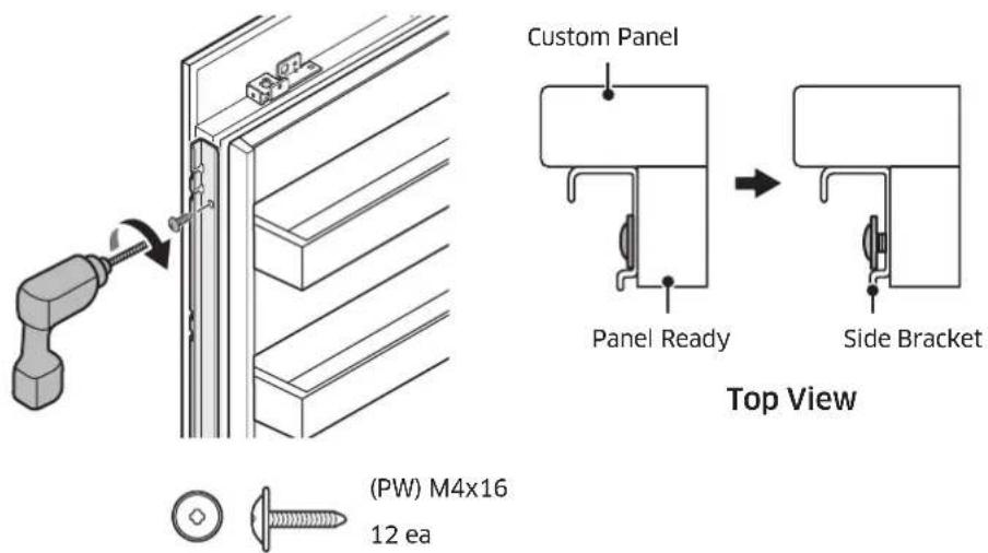 Dacor RAC18AMLHMS - Preparing the Panel for Adjustment - 2