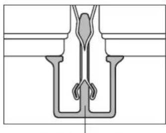 Dacor RAC24AMRHSR - Fixation de la plinthe - 1