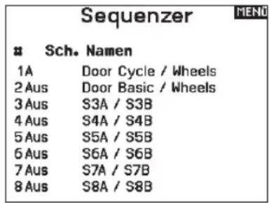 SPEKTRUM NX20 - Das Sequenzernü - 1