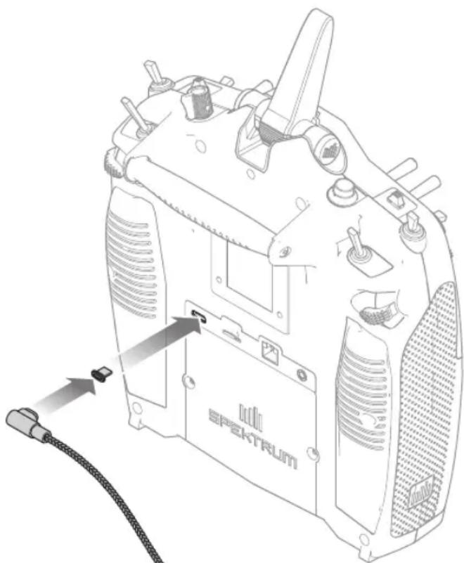SPEKTRUM NX20 - CHARGE DE LA BATTERIE LI-ION DE VOTRE ÉMETTEUR - 4