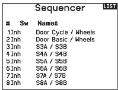 SPEKTRUM NX20 - Sequencer - 1