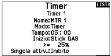 SPEKTRUM NX20 - Timer - 1