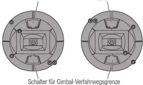 SPEKTRUM NX20 - Gimbal-Verfahrwegsgrenze - 1