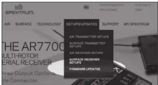 SPEKTRUM NX20 - Aggiornamento del firmware Spektrum AirWare - 1