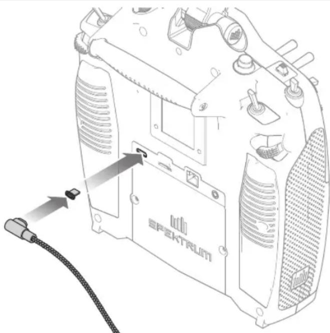 SPEKTRUM NX20 - LADEN DES LITHIUM-IONEN-AKKUPAKETS - 4