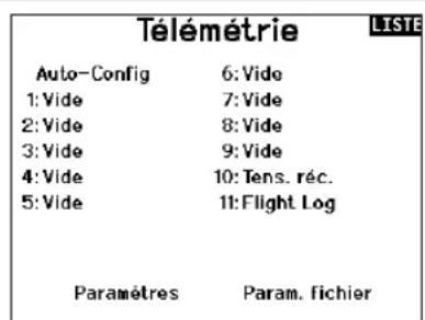 SPEKTRUM NX20 - Configuration automatique de la télémetrie - 1
