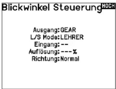 SPEKTRUM NX20 - Zur Konfigurierung von FPV-Headtracking: - 2