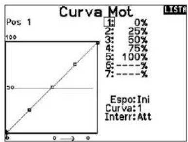 SPEKTRUM NX20 - Curva motore - 1