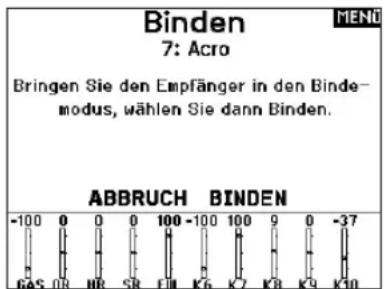 SPEKTRUM NX20 - Bind [Binden] - 1