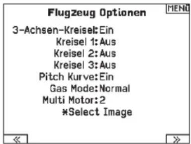 SPEKTRUM NX20 - Multi Motor Kontrolle (Systemeinstellung) - 1