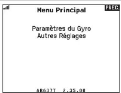 SPEKTRUM NX20 - Programmation en aval - 1