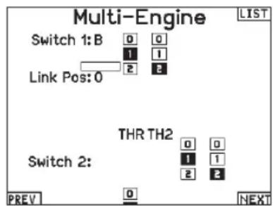 SPEKTRUM NX20 - Multi-Engine Control (System Setup) - 2