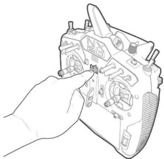 SPEKTRUM NX20 - ACCENSIONE SPEGNIMENTO DELLA NX20 - 1