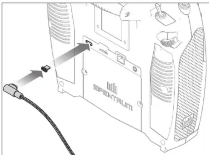 SPEKTRUM NX20 - CARICAMENTO DELLA BATTERIA AGLI IONI DI LITIO - 4