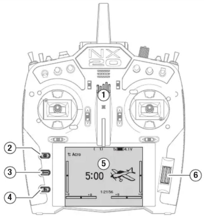 SPEKTRUM NX20 - BASIC OPERATION - 1