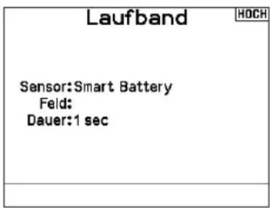 SPEKTRUM NX20 - Laufschriftkonfiguration - 2