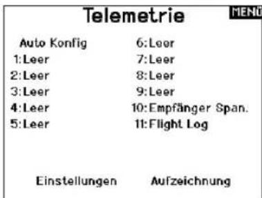 SPEKTRUM NX20 - Vorwärtsprogrammierung - 1