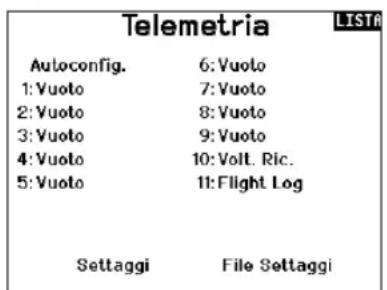 SPEKTRUM NX20 - Configurazione automatica della telemetria - 1