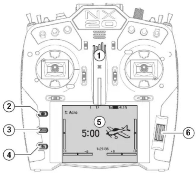SPEKTRUM NX20 - FONCTIONNEMENT DE BASE - 1