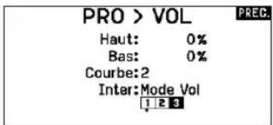 SPEKTRUM NX20 - Profondeur vers volets - 1