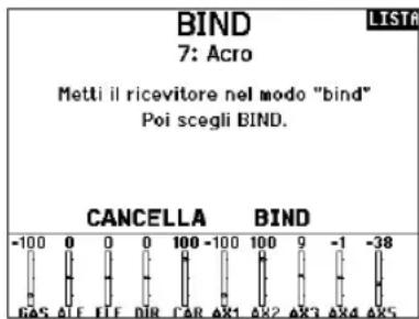 SPEKTRUM NX20 - Bind (connessione) - 1