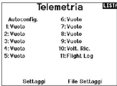 SPEKTRUM NX20 - Configurazione automatica della telemetria - 1