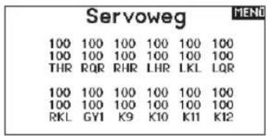 SPEKTRUM NX20 - Servoweg - 1