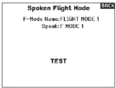 SPEKTRUM NX20 - Spoken Flight Mode - 1