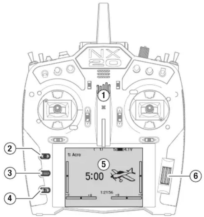 SPEKTRUM NX20 - GRUNDLEGENDES ZUR BEDIENUNG - 1