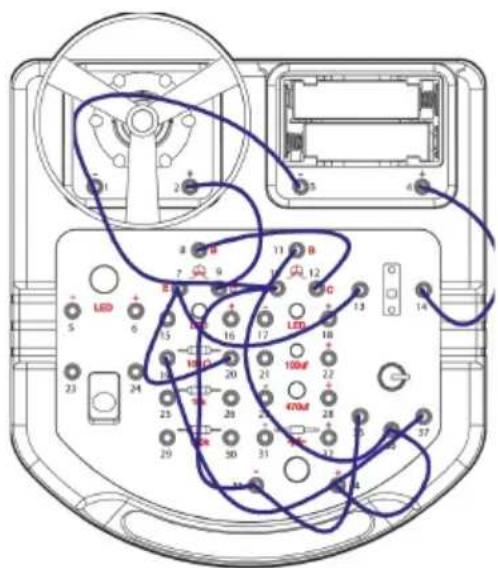 VELLEMAN KNS110 - EXPERIMENTO 16 - Ventilador accionado por micrófono - 1