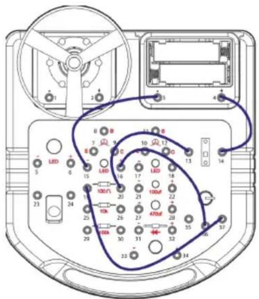 VELLEMAN KNS110 - EXPERIMENT 18 - Aanpasbare LED - 1