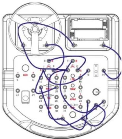 VELLEMAN KNS110 - EKSPERYMENT 16 - Wentylator uruchamiany mikrofonem - 1