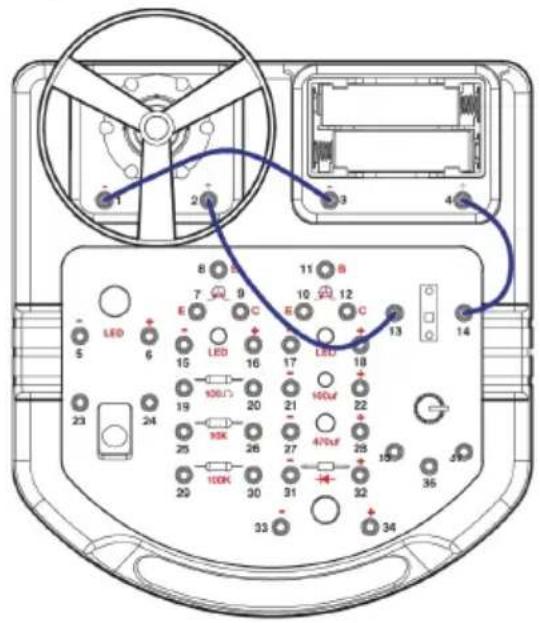 VELLEMAN KNS110 - EXPERIMENT 1 - Rotor (vliegende ventilator)Lichtregeling muziekgeluid - 1