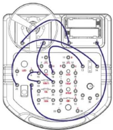 VELLEMAN KNS110 - EXPERIMENT 7 - LED "AND Gate" schakeling - 1