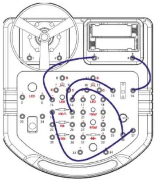 VELLEMAN KNS110 - EXPERIMENTO 18 - LED regulable - 1